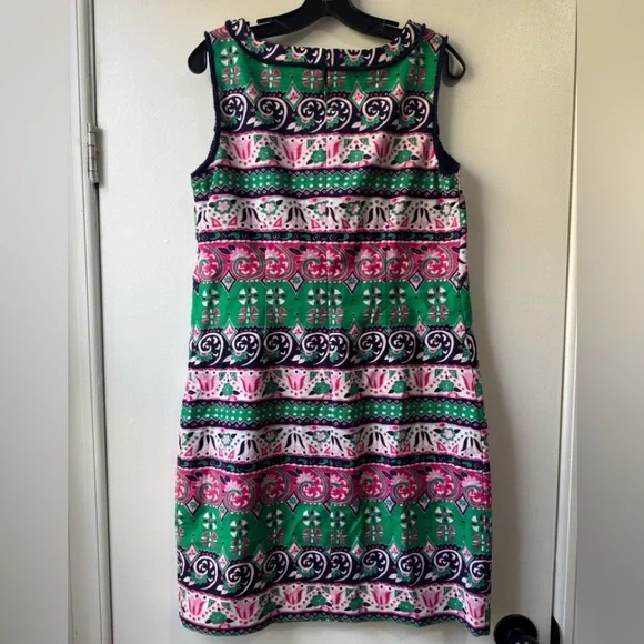 Talbots Fringed Sheath Dress - Picture 8 of 14